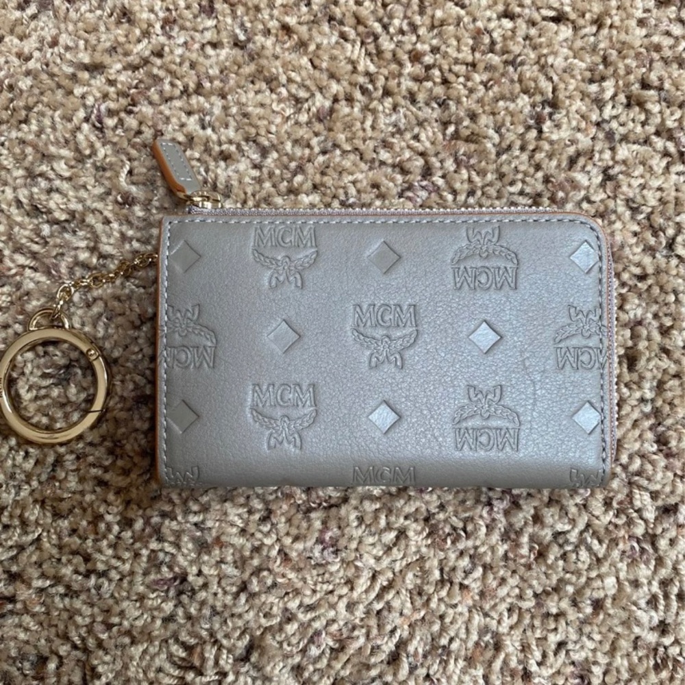 MCM Mini Wallet with Key Ring
